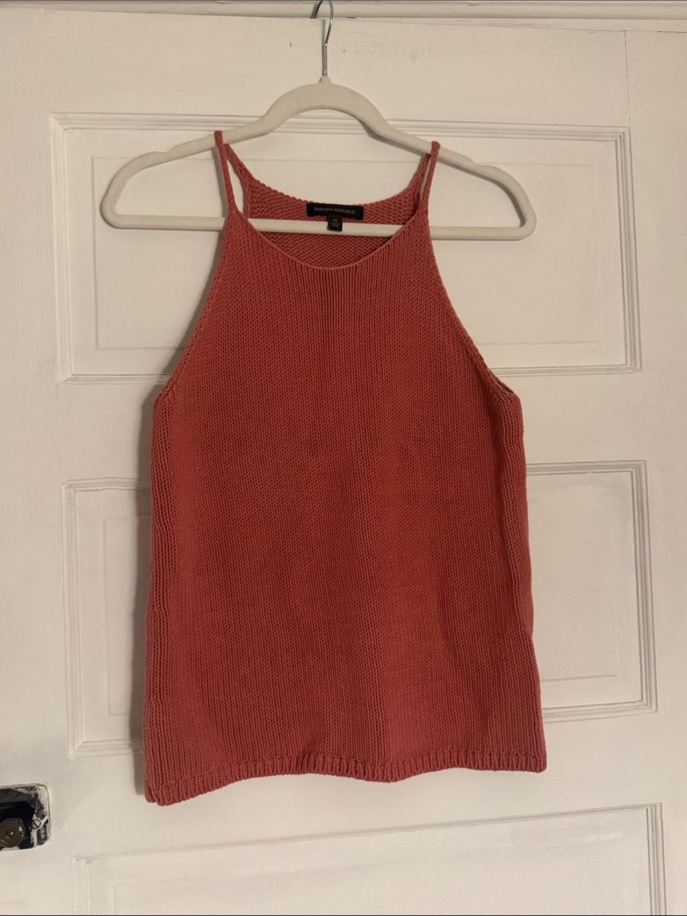 Banana Republic Coral Knit Halter Camisole